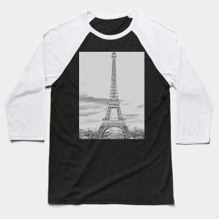 Las torre de francia Baseball T-Shirt